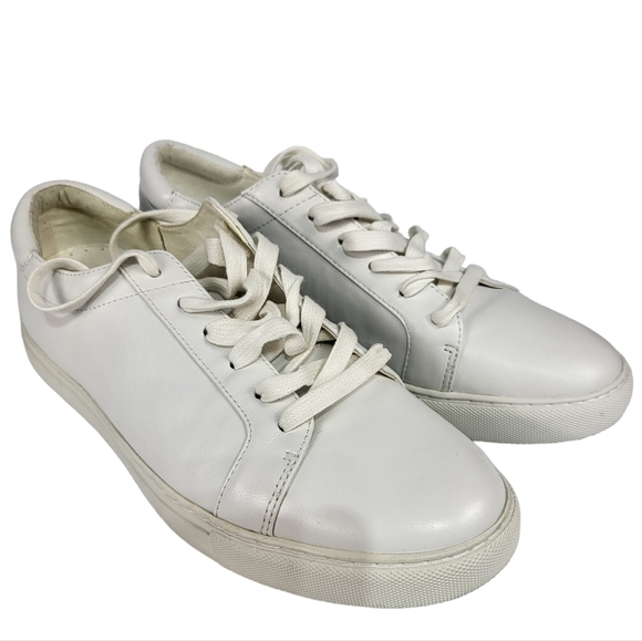 Kenneth Cole New York Kam Lace-up Leather Sneakers 10 - Picture 6 of 8